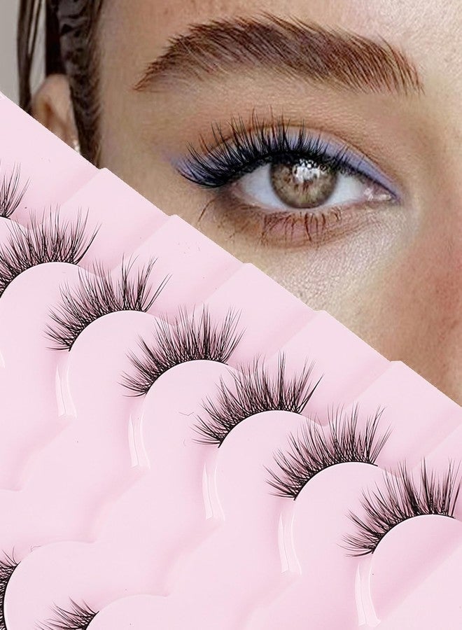 اونلي اول رموش أونلي أول النصفية، رموش الزاوية، رموش طبيعية، رموش نصفية، رموش طرفية خفيفة، رموش الزاوية، رموش ثلاثة أرباع، 7 أزواج C19 - Image 1